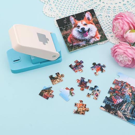 Puzzle Punch | 1" Puzzle Hole Puncher | Portable Puzzles Pieces Punching - Image 7
