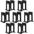 HappyHapi Book Ends, Non-Skid Metal Bookend Supports by Happyhapi