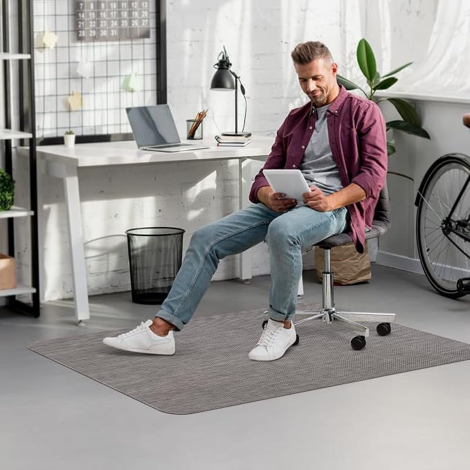 Blvornl Office Chair Mat for Hardwood Floor, Large Anti-Slip Hard Floor - Image 8