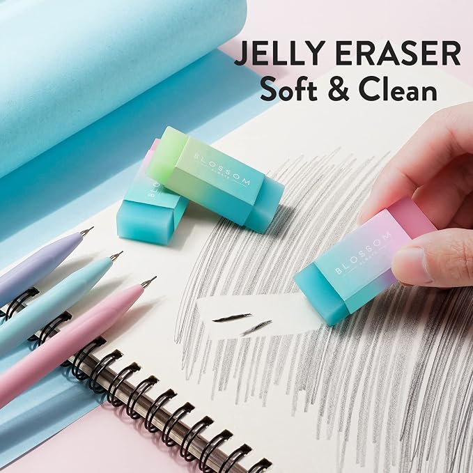 Four Candies Cute Mechanical Pencil Set, Aesthetic School Supplies - Image 3