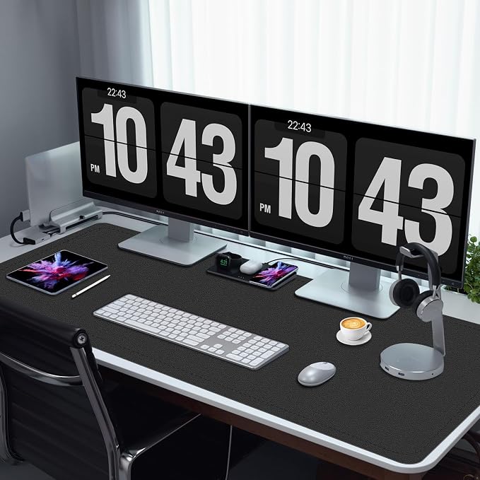 Non-Slip Desk Pad, PU Leather Desk Mat - Image 5