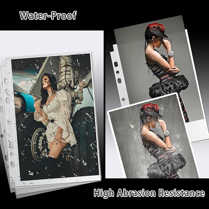 80 Pack Bulk Sheet Protectors 5.5x8.5 - Image 5