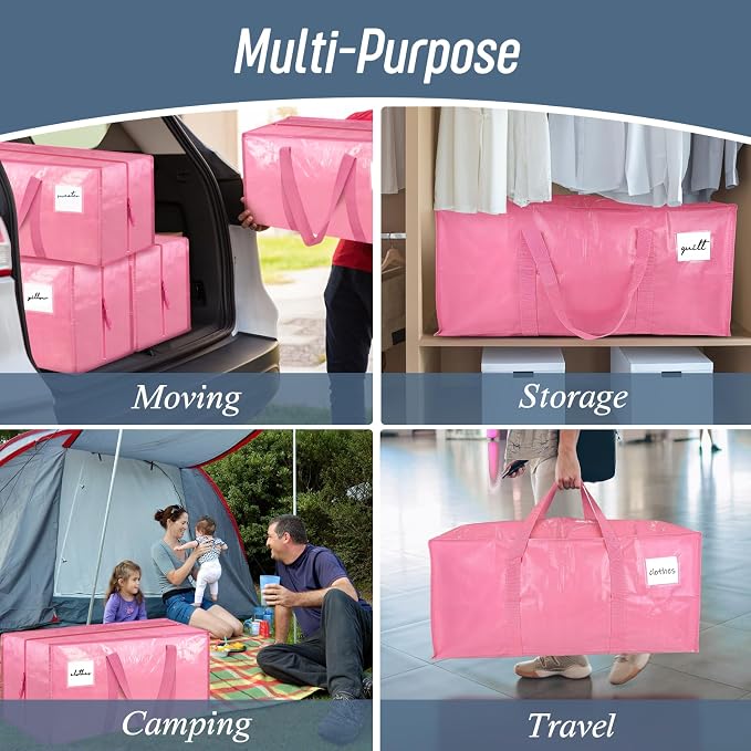 12 Pack Extra Heavy Duty Large Moving Bags - Image 7