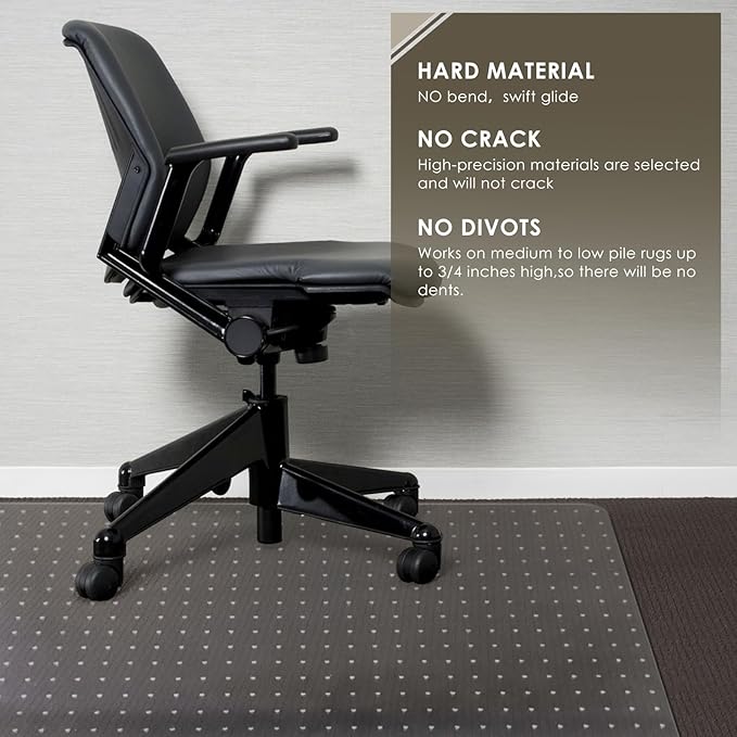 Azadx Heavy Duty Office Chair Mat - Image 6