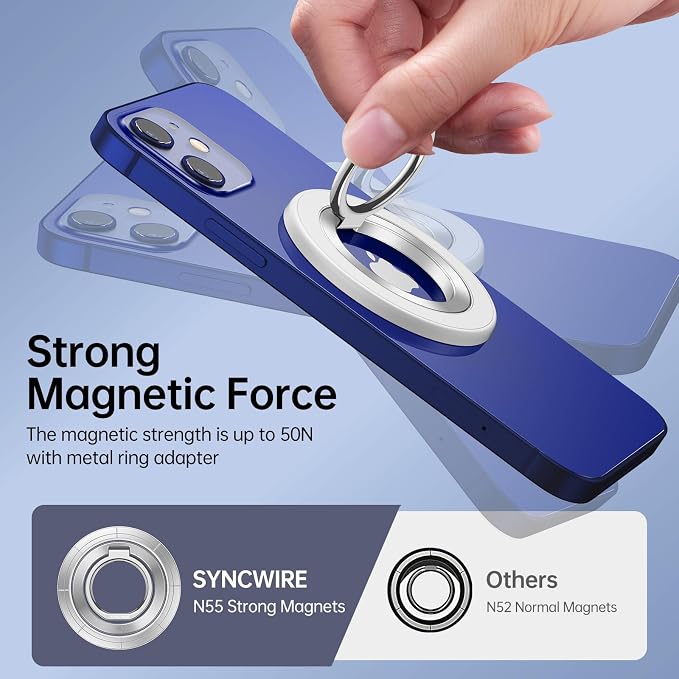 SYNCWIRE Magnetic Phone Ring Holder - Image 3