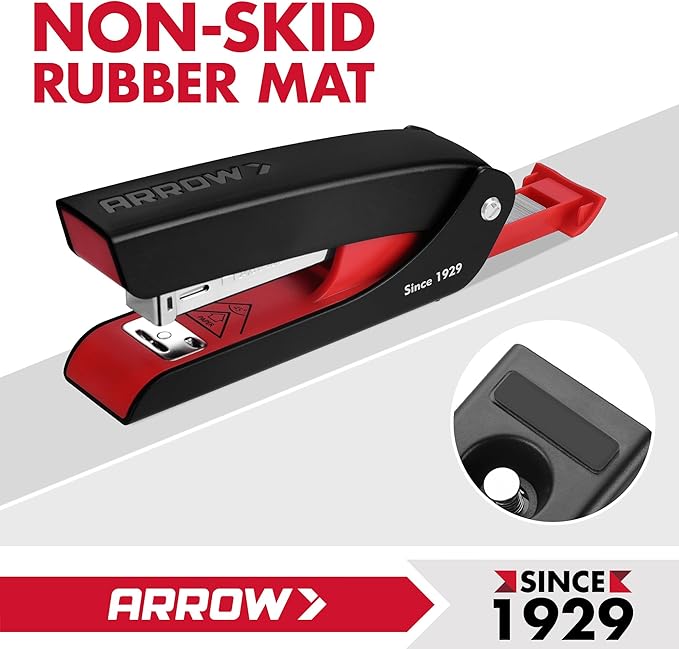 Arrow Office Stapler Set, 25 Sheet Capacity Metal Desk Stapler - Image 6