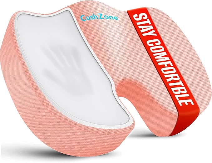CushZone Seat Cushion, Office Chair Cushions, Car Seat Cushion, Non-Slip by CushZone
