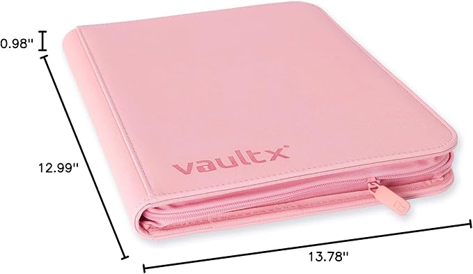 Vault X 12 Pocket Zip Binder, 480 Cards, Exo-Tec Material, 20 Side-Loading Pages - Image 9