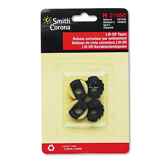 Smith Corona C21050 Lift-Off Tape, PK by Smith+Corona
