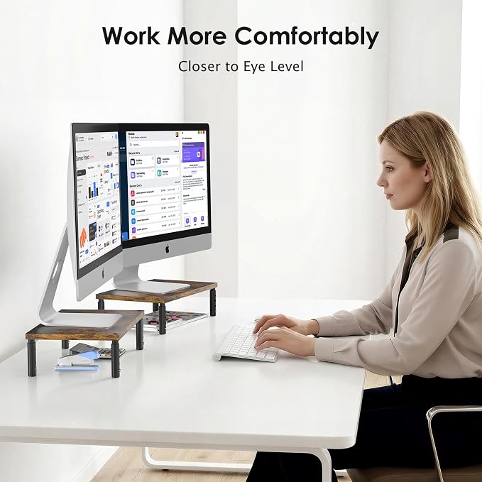 OPNICE Adjustable Monitor Stand Riser - Image 8