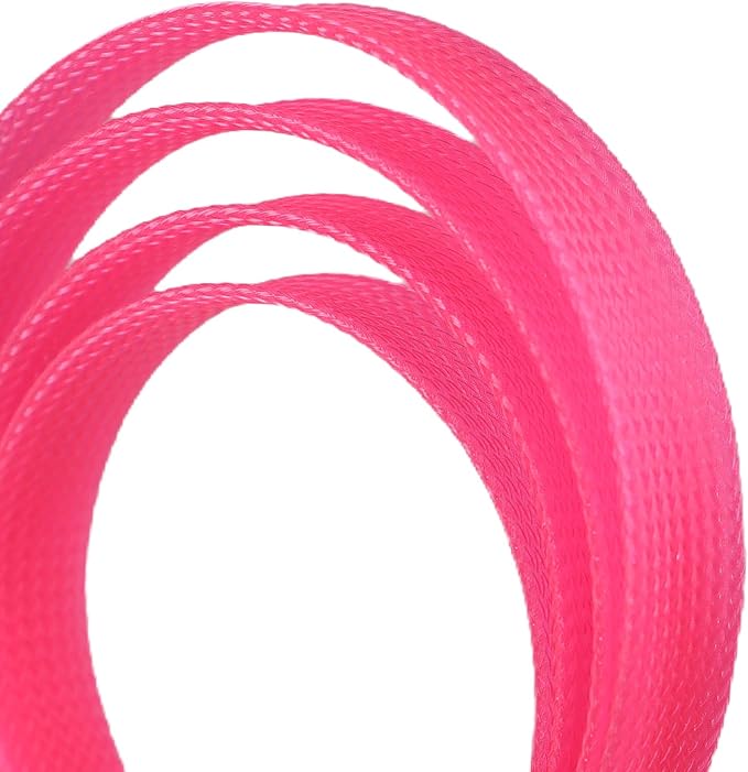 25ft PET Expandable Braided Cable Sleeve 3/8inch Pet Braided Cable Sleeve - Image 2