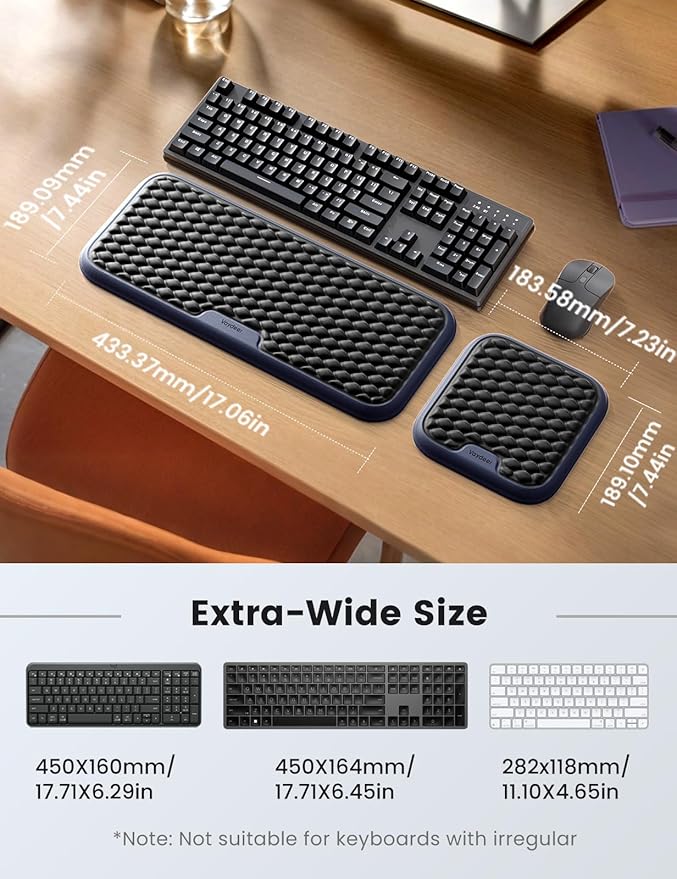 Vaydeer Extra Large Wrist Rest Set - Image 3