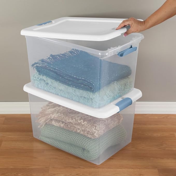 Sterilite 30-Pack Latching Box, Under Bed Storage Bins - Image 8
