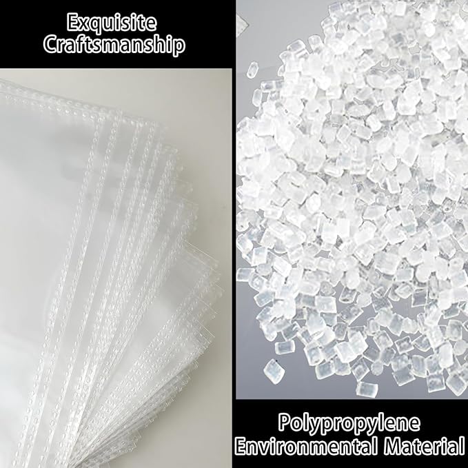 100 Pack Bulk Sheet Protectors 5.5x8.5 - Image 3