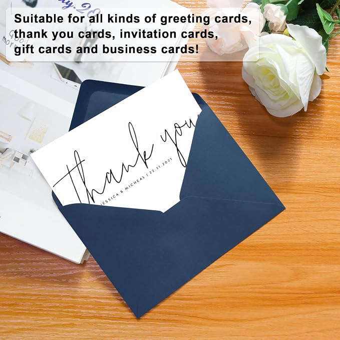 200 Pack A7 Envelopes, 5.24 x 7.24 in Envelopes - Image 2