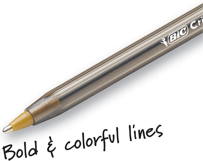 BIC Cristal Xtra Bold Ballpoint Pens, Bold Point - Image 6