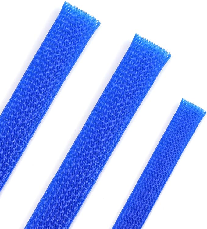 25ft PET Expandable Braided Cable Sleeve 13/16inch Pet Braided Cable Sleeve by PursuingaBetterLife