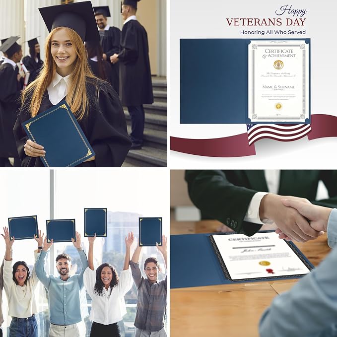 50 Packs Certificate Holders, Diploma Holders, Certificate Folders - Image 6