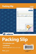 Adams Packing Slip Book, Carbonless, 5-9/16 x 7-5/16 Inches, 50 Sets per Pad by TOPSProducts