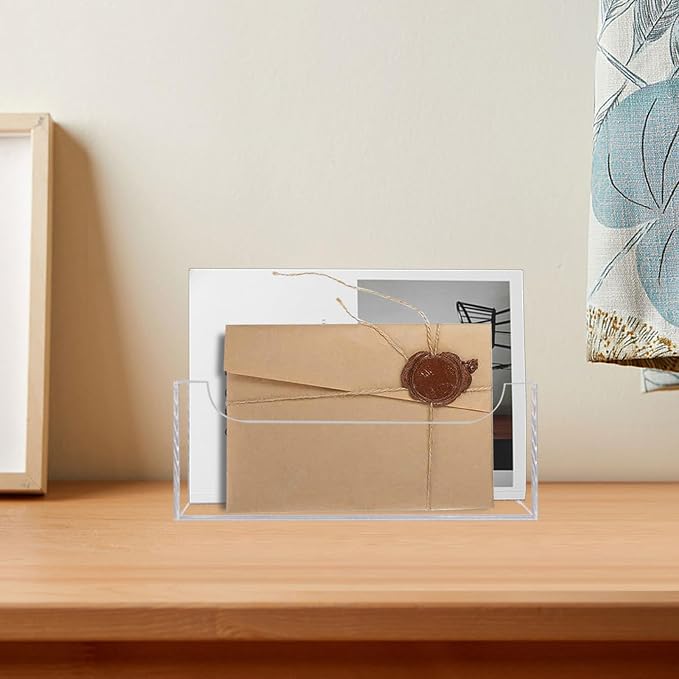 Acrylic Mail Holder Organizer Box - Image 2
