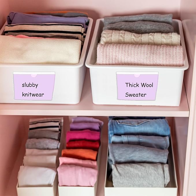52 Pack Index Card Holder 3x5 Inch, Labels - Image 7