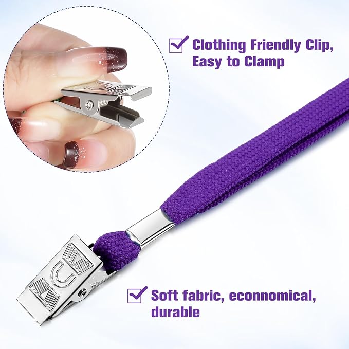 Marspark 200 Pcs ID Badge Holder - Image 4