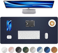 Leather Desk Pad Protector, Desk Mat, Large Mouse Pad, Non-Slip Desk Pad by AFIING
