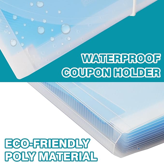 H4D Check Size 13 Pocket Expanding File Folder, Accordion File Organizer Wallet - Image 5