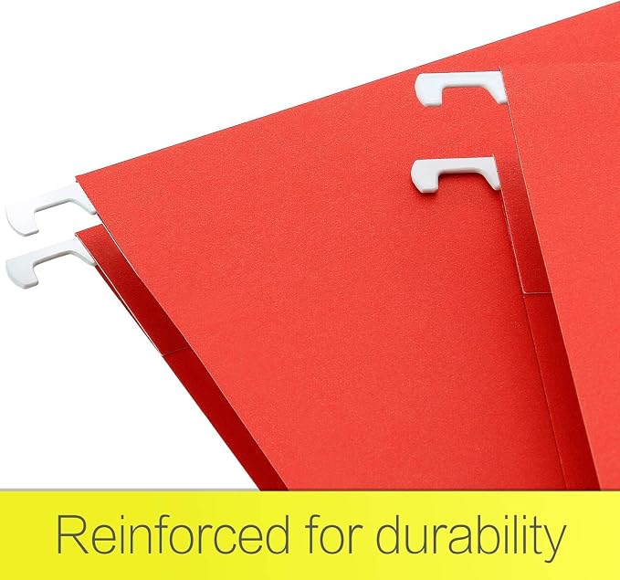 HERKKA Extra Capacity Hanging File Folders, 60 Pack Reinforced Letter Size - Image 4