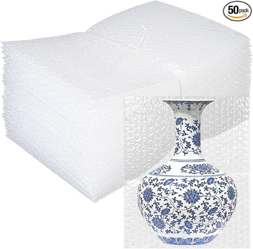 12X14 Inch Bubble Out Bags, Double Walled Packing Supplies by SEUNGCH