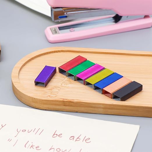 NatSumeBasics 8000 No.10 Colored Staples, Cute #10 Staple Refills - Image 7