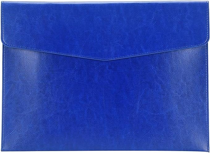 PU Leather A4 File Folder Document Holder Envelope Folder Case by enyuwlcm