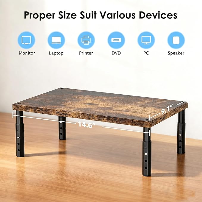 OPNICE Adjustable Monitor Stand Riser - Image 3