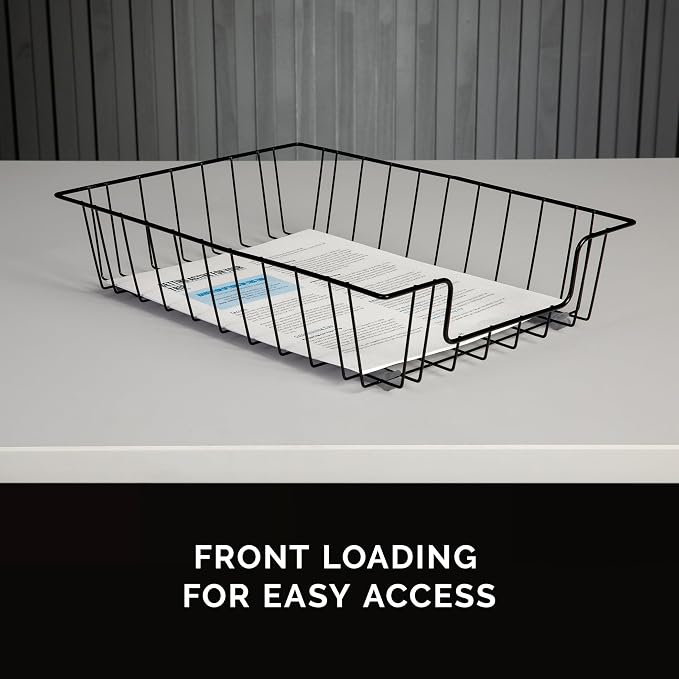 Fellowes Workstation 3" Letter Desk Tray Organizer - Image 3