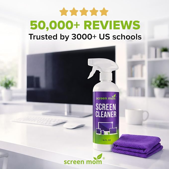 Screen Mom Screen Cleaner Spray 2 Pack-16oz - Image 5