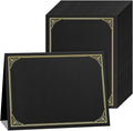 SUNEE Certificate Holders, Diploma Covers Gold Foil Border, by SUNEE
