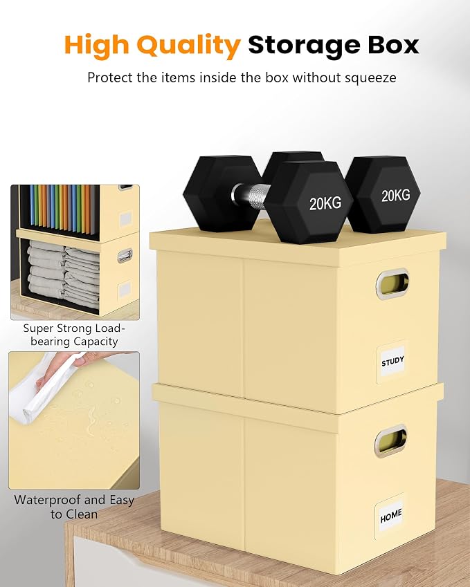 Oterri Storage File Box, 1 pack) - Image 5