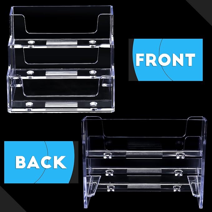 TecUnite 16 Pieces Business Card Holder - Image 2