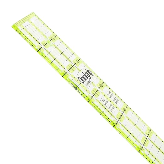 Omnigrip 6-1/2" x 6-1/2" Non-Slip Square Quilting Ruler by Omnigrid - Image 2