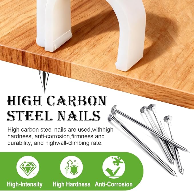 mxuteuk 630PCS Cable Clips - Image 4