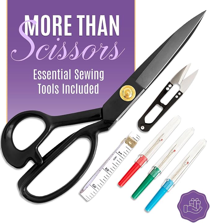 Professional 9 Inch Sewing Scissors - Image 9