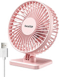 Gaiatop USB Desk Fan, Small But Powerful, Personal Portable Quiet 3 Speeds by GAIATOP