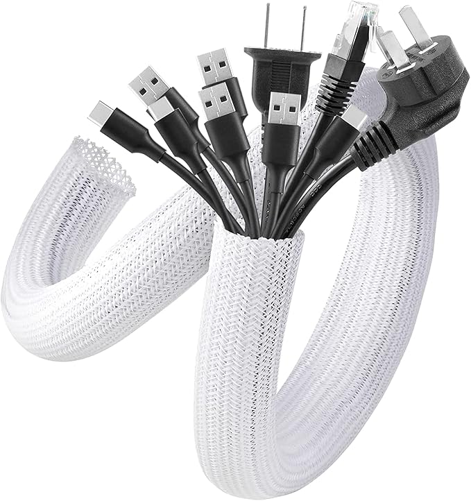 AGPTEK Cable Sleeve, 10ft by AGPTEK
