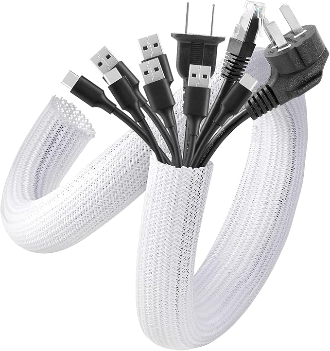 AGPTEK Cable Sleeve, 6.6ft by AGPTEK