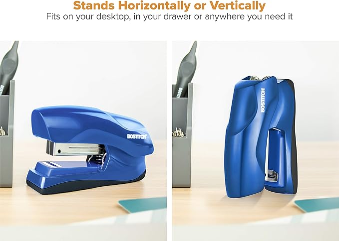 Bostitch Office Heavy Duty Stapler, 40 Sheet Capacity, No Jam, Half Strip - Image 4