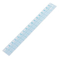See-Thru Accurate Positioning and Marking Sewing Clear Ruler 2 x 18 inch by Yi+Concept