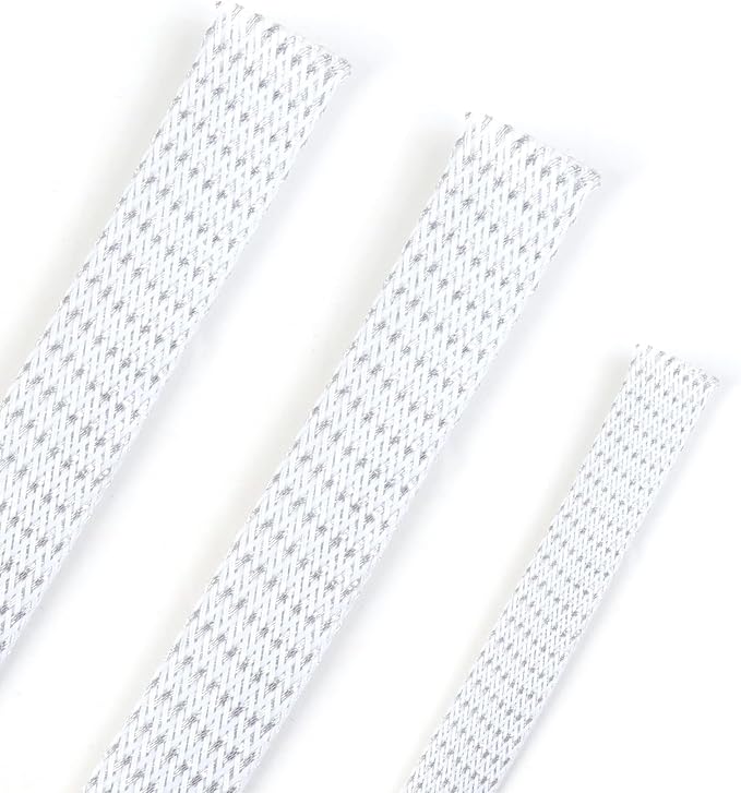 25ft PET Expandable Braided Cable Sleeve 1 inch Pet Braided Cable Sleeve by PursuingaBetterLife