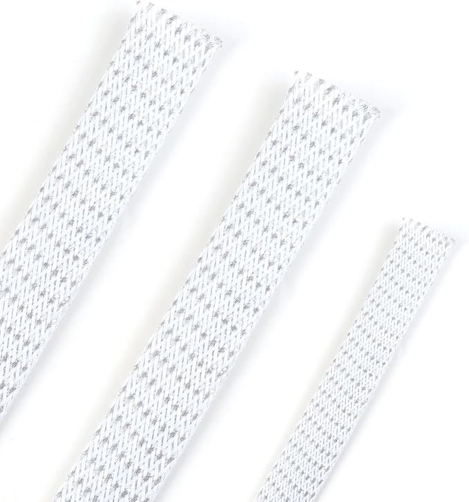 25ft PET Expandable Braided Cable Sleeve 3/8inch Pet Braided Cable Sleeve by PursuingaBetterLife