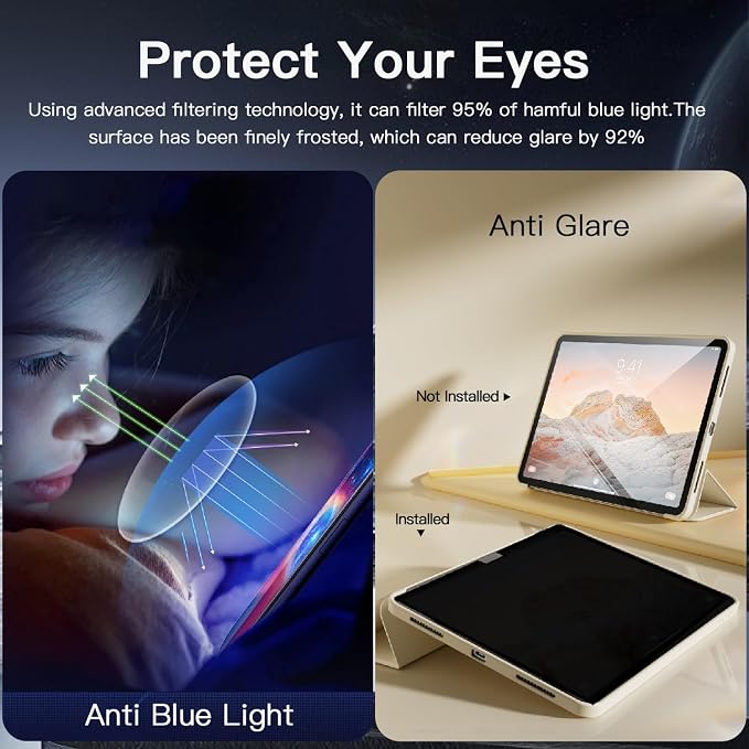 360° Privacy Screen Protector for iPad Air 13 Inch M2, Privacy Screen Filter - Image 4