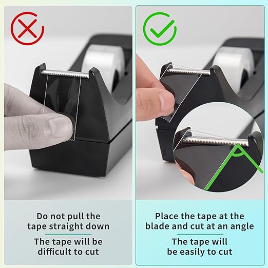 OWLKELA 12 Rolls Transparent Tape Refills, All-Purpose Transparent Glossy Tape - Image 2